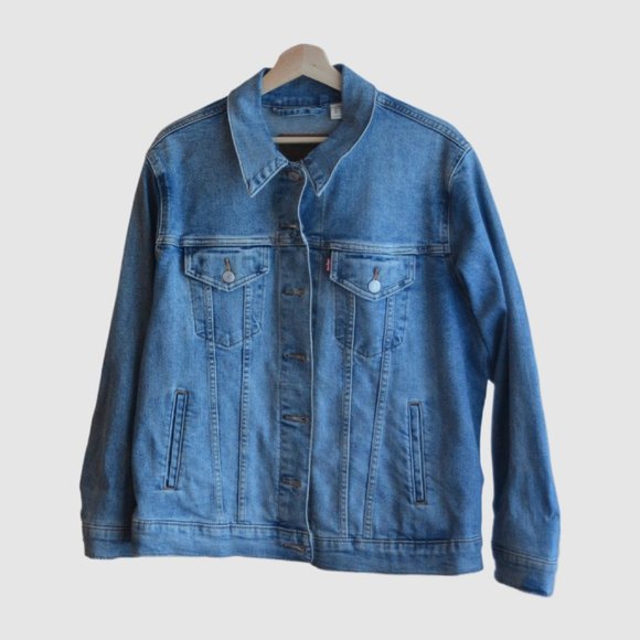 Levi's Jean Jacket – Size 1X, Never Worn, Classic Denim Outerwear - Picture 1 of 4